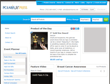 Tablet Screenshot of polarispresspromo.com